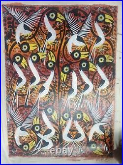 10xAssorted design- Canvas Only African Oil Painting -Tinga Tinga Style 31' 20