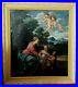 1850-Oil-Painting-MADONNA-CHRIST-ST-JOHN-Bartolome-Esteban-Murillo-Style-35x31-01-icep