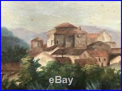 1910s French Oil Painting on canvas