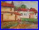 1950-Impressionist-oil-painting-landscape-village-signed-01-ssux