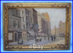 19th Century French Fine Oil on Canvas Painting Signed MAGNIFICENT