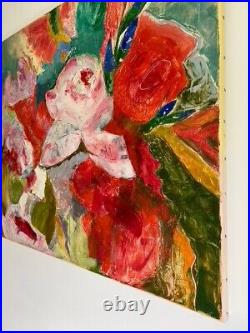 28 Canvas ORIGINAL Oil Painting Floral Original Art Flower Roses Contemporary