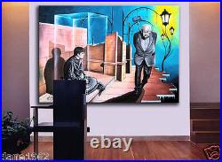 51 THE CAGE original painting oil on canvas by Michael A