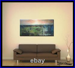 ABSTRACT PAINTING CANVAS WALL ART Listed by Artist, Large, FRAMED, US ELOISExxx