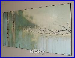 ABSTRACT PAINTING Large CANVAS WALL ART Direct from Artist FRAMED USA ELOISExxx
