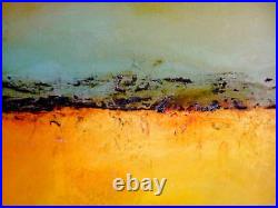 ABSTRACT PAINTING MODERN CANVAS WALL ART Large, Framed, Signed, ELOISExxx