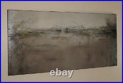 ABSTRACT PAINTING MODERN Canvas WALL ART Extra Large, Framed Signed US ELOISExxx