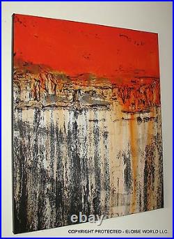 ABSTRACT PAINTING Modern Canvas Wall Art Framed Large US ELOISE