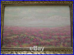ANTIQUE EARLY CALIFORNIA IMPRESSIONISM PAINTING Charles Wesley Nicholson B. 1886