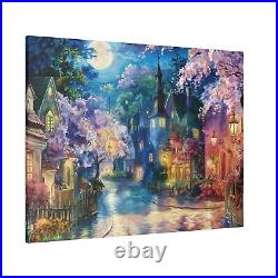 Abstract Oil Painting Canvas Wall Art Landscape Picture for Living Room Decor