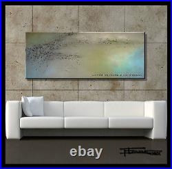 Abstract PAINTING Canvas Wall Art 60 Large, Framed, Signed, USA ELOISExxx