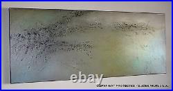 Abstract PAINTING Canvas Wall Art 60 Large, Framed, Signed, USA ELOISExxx