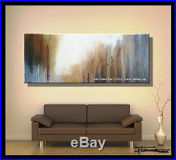 Abstract PAINTING Modern Canvas Wall Art, Large, Framed, Signed USA ELOISExxx