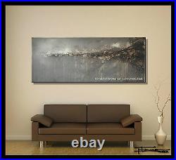 Abstract Painting Large Modern Canvas wall art, Framed, Signed, US ELOISExxx