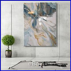 Abstract Painting Modern Canvas Wall Art, Large, Framed, Signed, US ELOISExxx