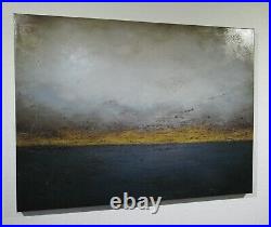 Abstract Painting Modern Canvas Wall Art, Large, Framed, Signed US ELOISExxx