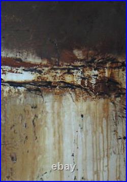 Abstract Painting Modern Canvas Wall Art Large, Framed, Signed, US ELOISExxx