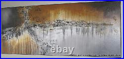 Abstract Painting Modern Canvas Wall Art, Large, Framed, US, ELOISE WORLD STUDIO
