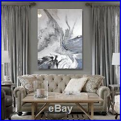 Abstract Resin Painting Modern Canvas Wall Art Large, Signed, Framed, ELOISExxx