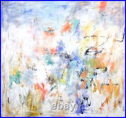 Abstract Wall Art, Signed by J Loden, Modern Wall Decor, Oil Painting on Canvas