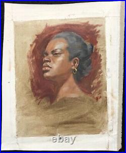 Albert Wasserman New York City African American Female Studio Model Painting ASL