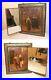 Antique-1876-original-triptych-trim-fold-figural-oil-painting-wall-mirror-framed-01-zt