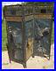 Antique-French-1900-oil-paint-canvas-3-Wood-Panel-Screen-Room-Divider-Art-deco-01-lxuy