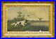 Antique-French-1912-Oil-Canvas-painting-hunting-dogs-field-signed-01-ilp