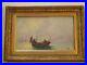 Antique-Orientalism-Painting-Signed-19th-Century-Impressionism-Ocean-Seascape-01-rwce