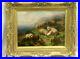 Antique-Victorian-Oil-Painting-William-RC-Watson-Sheep-in-Scotland-01-dn