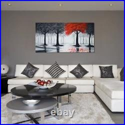 Art Hand Painted Landscape Oil Painting On Canvas Modern Contemporary 40x20 in