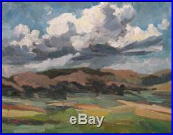 Art by Kadi Love Keener Original Oil Painting Bold Impressionism Landscape Cloud