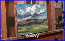 Art by Kadi Love Keener Original Oil Painting Bold Impressionism Landscape Cloud