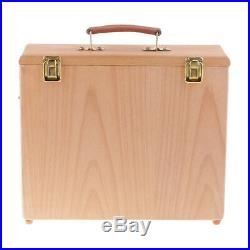 Artists Wooden Oil Paintings Canvas Board Panels Carrier Storage Box Case