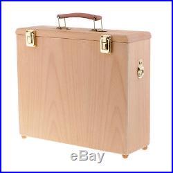 Artists Wooden Oil Paintings Canvas Board Panels Carrier Storage Box Case