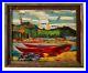 Bateaux-24x20-Oil-Painting-Signed-Boats-Blue-Red-Tommy-Thompson-Inspire-01-hub