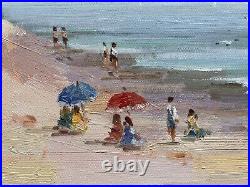 Beach, Ocean, Original Oil Painting by Jason, 91 x 40 cm