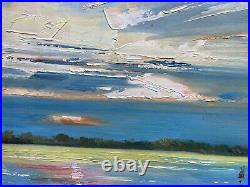 Beach View, Ocean, Original Oil Painting by Jason, 122 x 61 cm