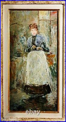 Berthe Morisot Fully Guaranteed Oil Painting Good Provenance