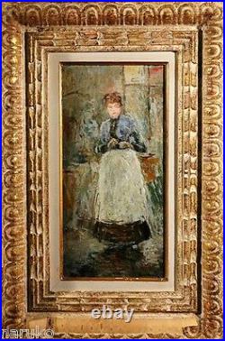 Berthe Morisot Fully Guaranteed Oil Painting Good Provenance