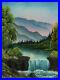 Bob-Ross-Mountain-Waterfall-Signed-Original-Painting-Contemporary-Art-01-mlrm