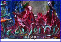 Buy Modern Impressionism Art Signed Realism Oil Color A Painting Drawing Mixed
