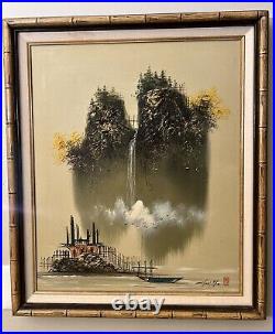 CHEN MAO Vintage & Original Oil On Canvas With Horse Hair in Painting List 12/01