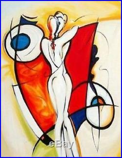 CHENPAT118 large abstract art oil painting 100% hand-painted on canvas+framed