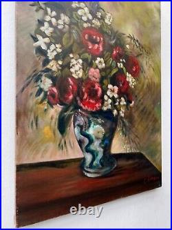Camille Pisarro Oil On Canvas Painting Signed & Stamped Unframed Piece