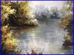 Canvas Wall Art Modern Decor Original Oil Painting Hand Painted, 90 X 61 cm