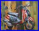 Classic-Moped-3-Dimensional-Wall-Mount-om-Metal-Canvas-Oil-Painting-Artwork-01-pwsv