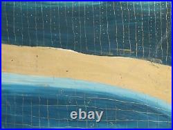 Contemporary abstract composition oil painting