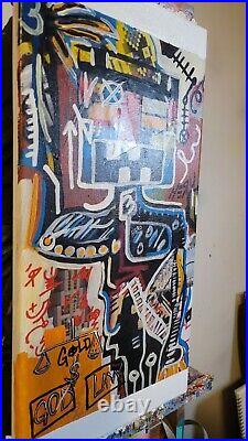 Corbellic Expressionism 10x20 No War General Contemporary Canvas Collectible Art