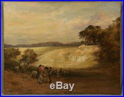 Courbet, Gustave The Gleaners, or the Potato Gatherers French Oil Painting